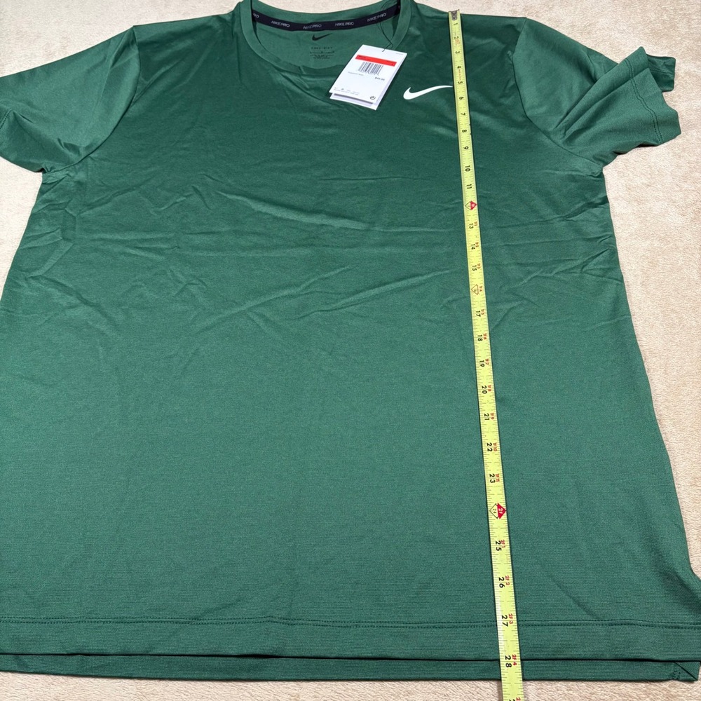 Nike‎ Pro Green L Shirt CU9468-341 - Picture 5 of 5